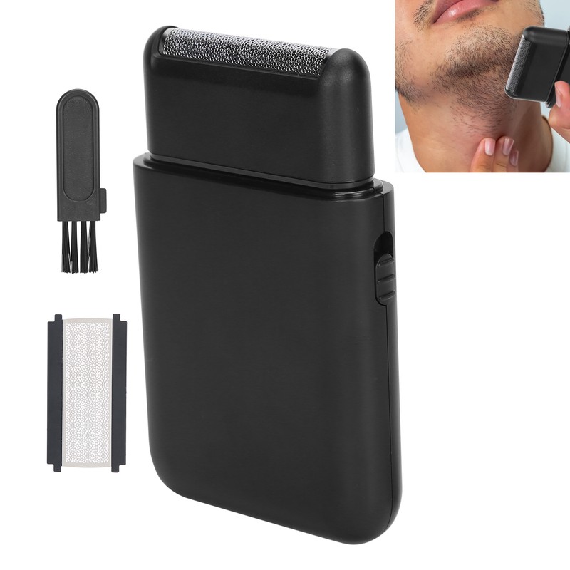 USB Charging Electric Razor Travel Portable Men Foil Shaver Beard