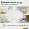 Steinberg14 White Ventilation Grille 150 mm - Plastic Exhaust Grille