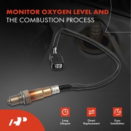 Sensor de oxígeno O2 A-Premium compatible con Honda Civic 2016-2021, Accord 2017-2021, Pilot 2020-2021, Clarity Odyssey 2018-2021, 1.5L 2.0L 3.5L, downstream