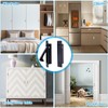 Dontay Pocket Door Handles Edge Pull,Professional Stainless Steel 304, Flush