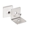 sourcing map Stainless Steel 90 Degree Glass Clamp, 2pcs for