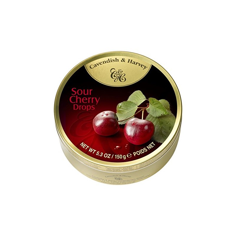 Cavendish And Harvey Candy (3 Pack) Fruit Hard Candy Tin