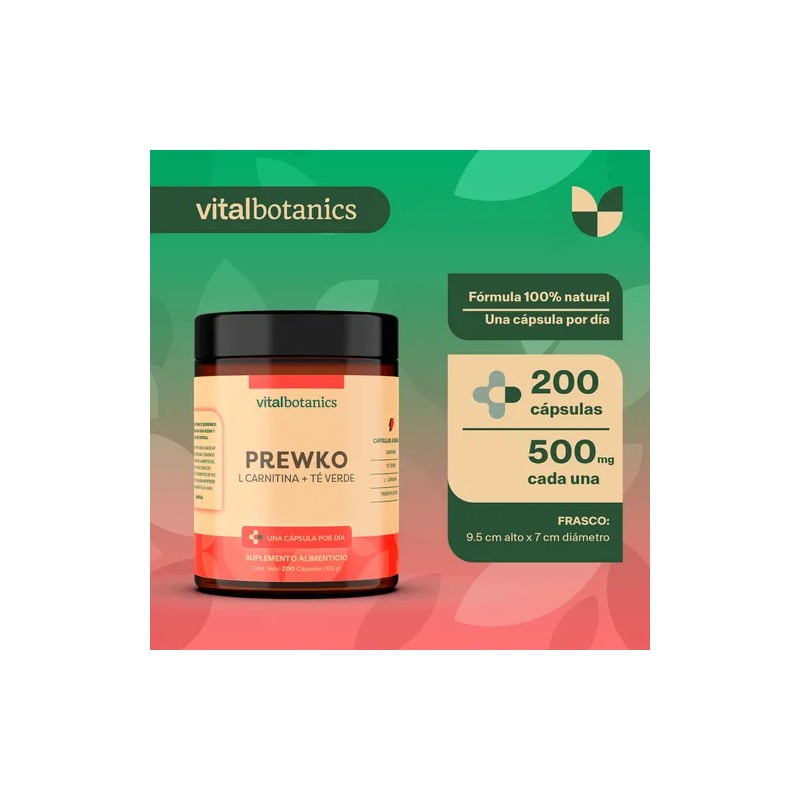 Pre Workout Entrenamiento 200 Capsulas Vitalbotanics Pre_wrkout_200