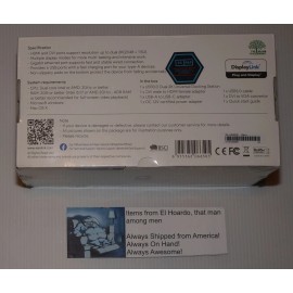 Wavlink Black Dual 2K USB 3.0 Universal Docking Station Model: WL-UG39DK1