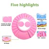 Kangwell Shower Cap Bathing Cap | with Earshield Soft Adjustable