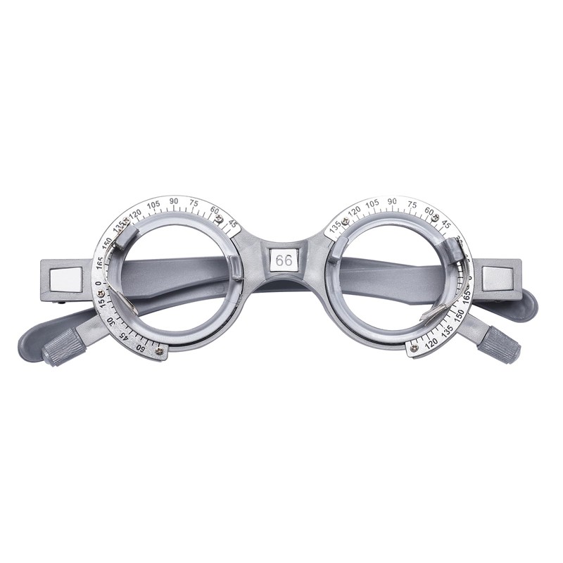 104 Optical Trial Lens Set, Metal Rim Aluminum Optometry Kit