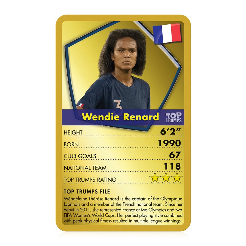 Top Trumps Card Game Stars of Women’s Soccer – Fun