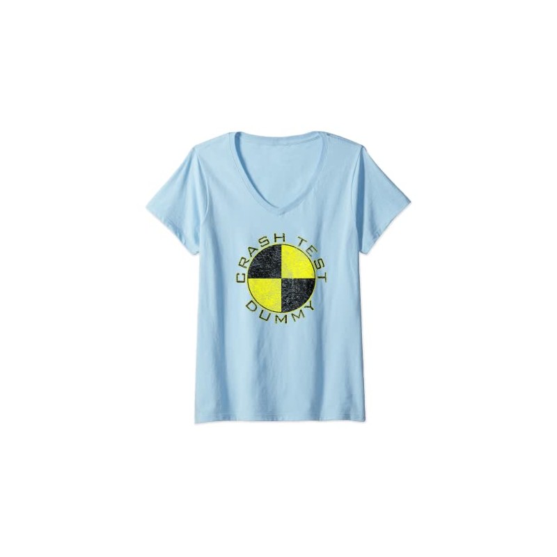 Womens CRASH TEST DUMMY COSTUME PRETEND I'M A CRASH TEST