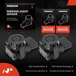 A-Premium 2-PC Reverse Backup Parking Assist Sensor Compatible with Select Honda Models - Pilot 2012-2015, Odyssey 2011-2017, Replace# 39680TK8A11
