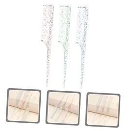 FOMIYES Essential Hair Combs Set 3pcs Rat Tail Combs Parting Tip for Styling and Coloring for Home Use