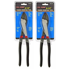 Cal Hawk 2 CALHAWK 9.5" CRIMPING PLIERS WIRE TERMINAL ELECTRICAL CONNECTOR CRIMPER BPL10C