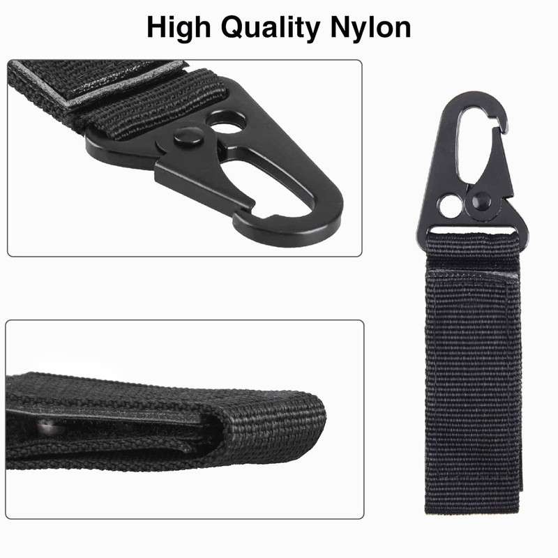 Carabiner Keyring Carabiner Hook Heavy Duty Mini Multitool Climbing Equipment