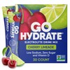 GoHydrate Low Sodium Electrolytes Powder Packets Sugar Free - Instant