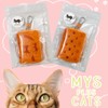 Mukojima MYS PLUS CATS Women's Smart Key Case, Camel Orange,