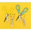 1 Count Pikachu Safety Scissors with Cover (Skyblue)
