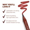 Palladio Tinte labial, fórmula impermeable hidratante, cacao