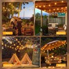 Ollny S11 50FT Outdoor String Lights with Remote, 3 Modes
