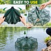 65cm 8-Hole Foldable Fishing Net for Shrimp, Crayfish & Small
