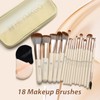 Makeup Brush Set HEYMKGO 18 Pieces Professional Makeup Brush Set
