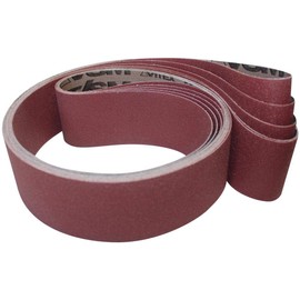 VSM 751714 Corundum Grit 120 Abrasive Belt, Brown, 50 x 2000 mm