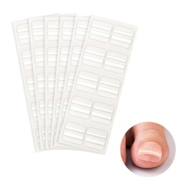 Como Life Winding Nail Tape for Toes, 60 Pieces, Nail Tape Winding Nail Tape, Care, Foot, Nail, Curvature Protection, Lift, Elastic Plate, Weak/Strong, Selectable, Cut, Clear, Inconspicuous, Easy to