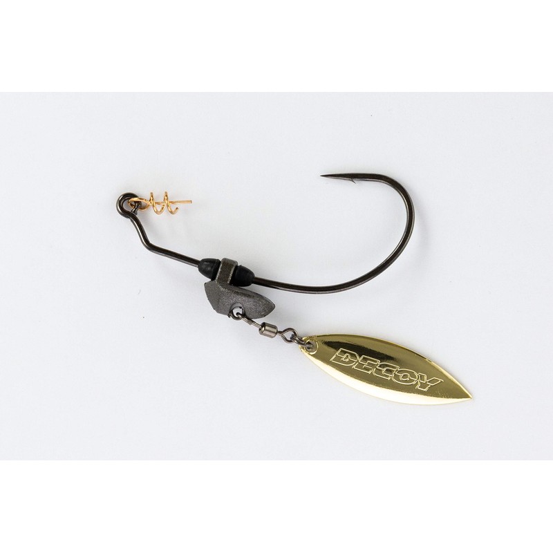 Katsuichi Worm230G Worm 230G Maxus Blade, Gold, #1/0 - 2.5