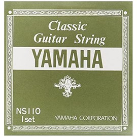Yamaha NS110 - Juego de cuerdas para guitarra clásica, 1 a 3 cuerdas, nailon, 4 a 6 cuerdas de nailon fino envuelto en plata