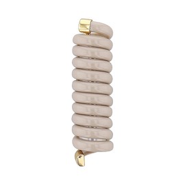 FLOWERING Pony Hook (Coil Up) Glossy Coil HCF0140-BE (Beige)
