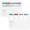 10 Pack Dry Erase Place Value Whiteboard Card,9" x 12"