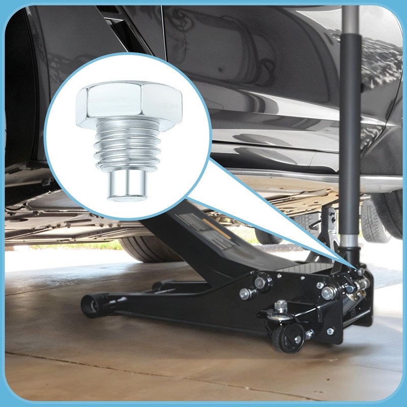 Pack of 3 Trolley Jack Handle Bolts Stainless Steel Trolley