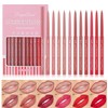 DENESTUP Lip Liner Combo Lip Plumper and Long Lasting Waterproof