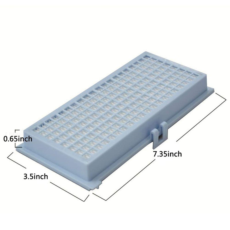 EZ SPARES 2Pcs Replacement for Miele Sf-ah30 S7000 Hepa Replacement
