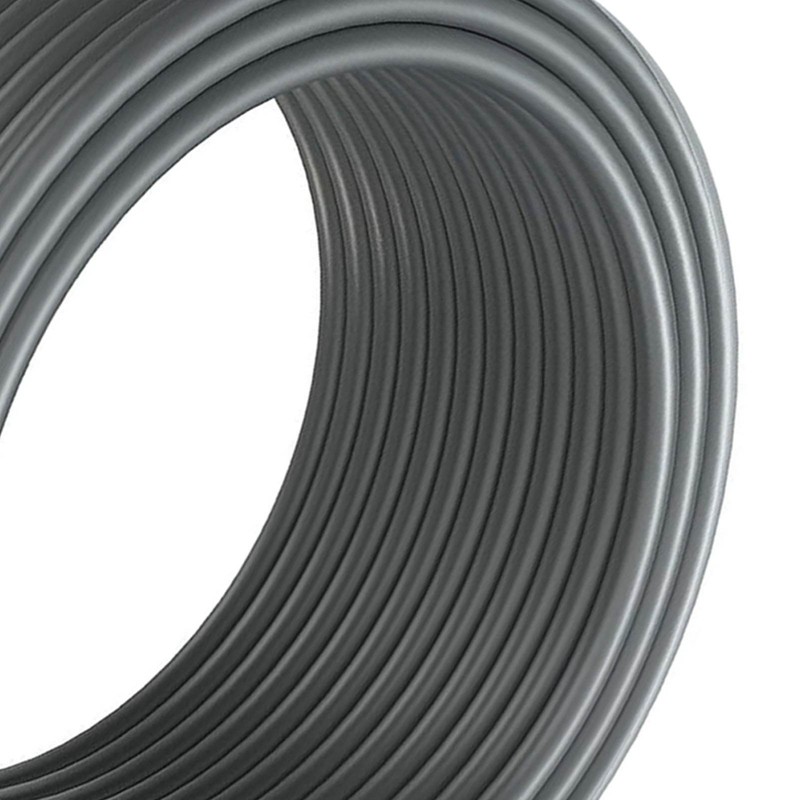 Rectangular Satellite Replacement Cable Waterproof Satellite Extension Cable Grey with