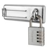 Master Lock 7640704EURD 115mm Hasp and 40mm 4 Digit Resettable