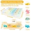 Large Pill Box, Pill Organiser Tablet Organiser Pill Boxes 7