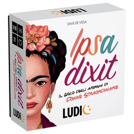 Ludic IpsA Dixit The Game of Aphorisms of Extraordinary Women IT59872 Board Game for the Family for 2-6 Players Made in Italy