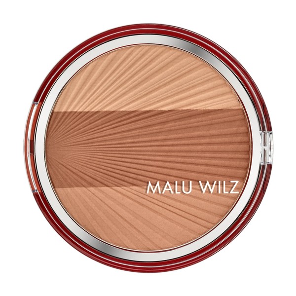 MALU WILZ SUN-KISSED BRONZING POWDER Nr. 01 Toasty I 3-farbiger