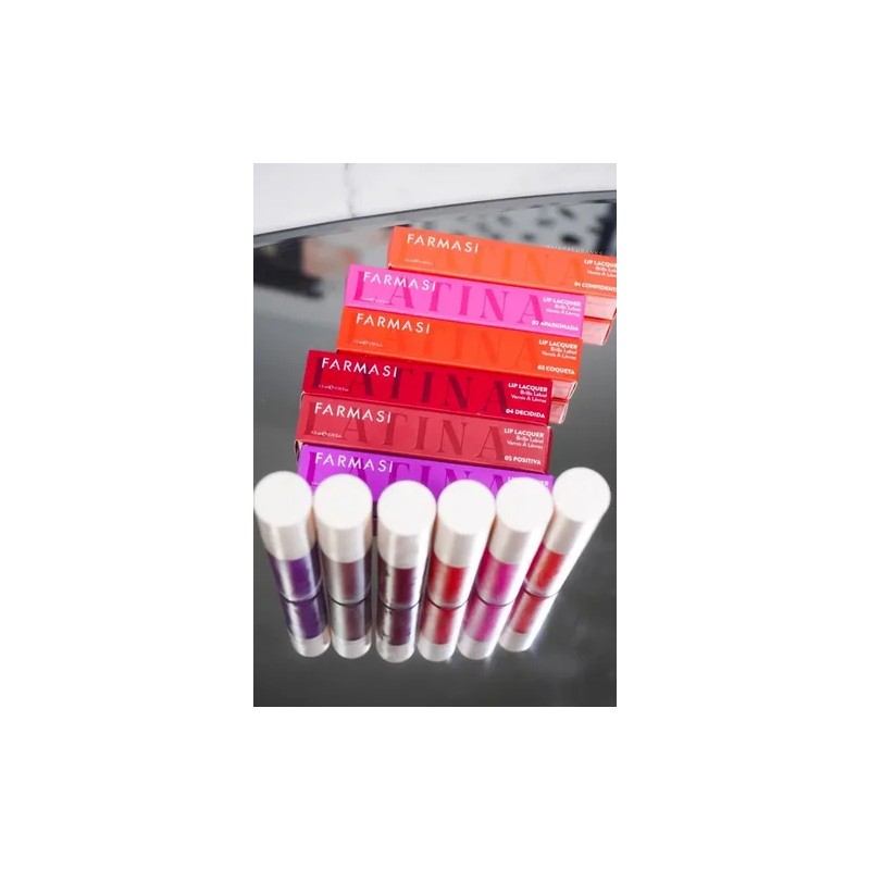 Labial Lip Lacquer Con Gloss Tono Positivafarmasi