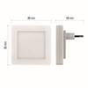 EMOS LED Night Light Socket with Twilight Sensor and Switch,