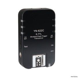 Yongnuo Wireless TTL Flash Trigger YN622 YN-622C with High-Speed Sync HSS 1/8000s for Canon Camera
