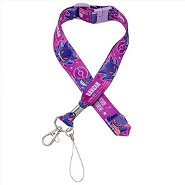 T'S Factory T'S FACTORY Neck Strap Pokemon Neck Strap Starlight/Gengar