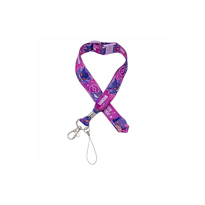 T'S Factory T'S FACTORY Neck Strap Pokemon Neck Strap Starlight/Gengar
