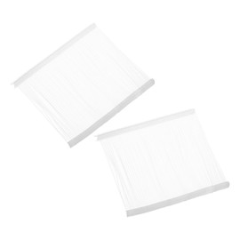 MECCANIXITY 2500 Pcs Standard Tagging Barb Fasteners, 3 Inch Clear Tagging Gun Fasteners Tagging Gun Refill Plastic Garment for Clothing Fine Stitch Price Refills Tag Label