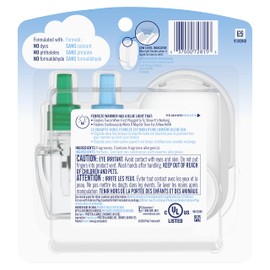 Febreze Odor-Eliminating Fade Defy PLUG Air Freshener, Gain Original, Starter Kit & 26 mL Scented Oil Refill