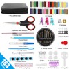 AN HUI MING Sewing Kit Sewing Box with 183 Sewing