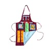 Colcolo Sensory Apron Fidget Apron Mental Stimulating Lightweight Fidget Blanket