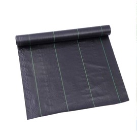 Garden Weed Barrier Landscape Fabric - 4FTx250FT Heavy Duty Weed Cloth Gardening Mat Polypropylene Woven Ground Cover Block for Flower Bed Driveway Landscaping Gardening Outdoor Projects