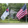 Embroidered Large Christian Flag 6x10 Ft Heavy Duty Waterproof Polyester
