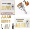 SOCOJE 24PCS Wooden Bead Maker Beads Drill Bit, 6-25mm Ball