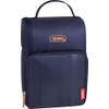 Thermos Kids Dual Lunch Box, Navy Plaid